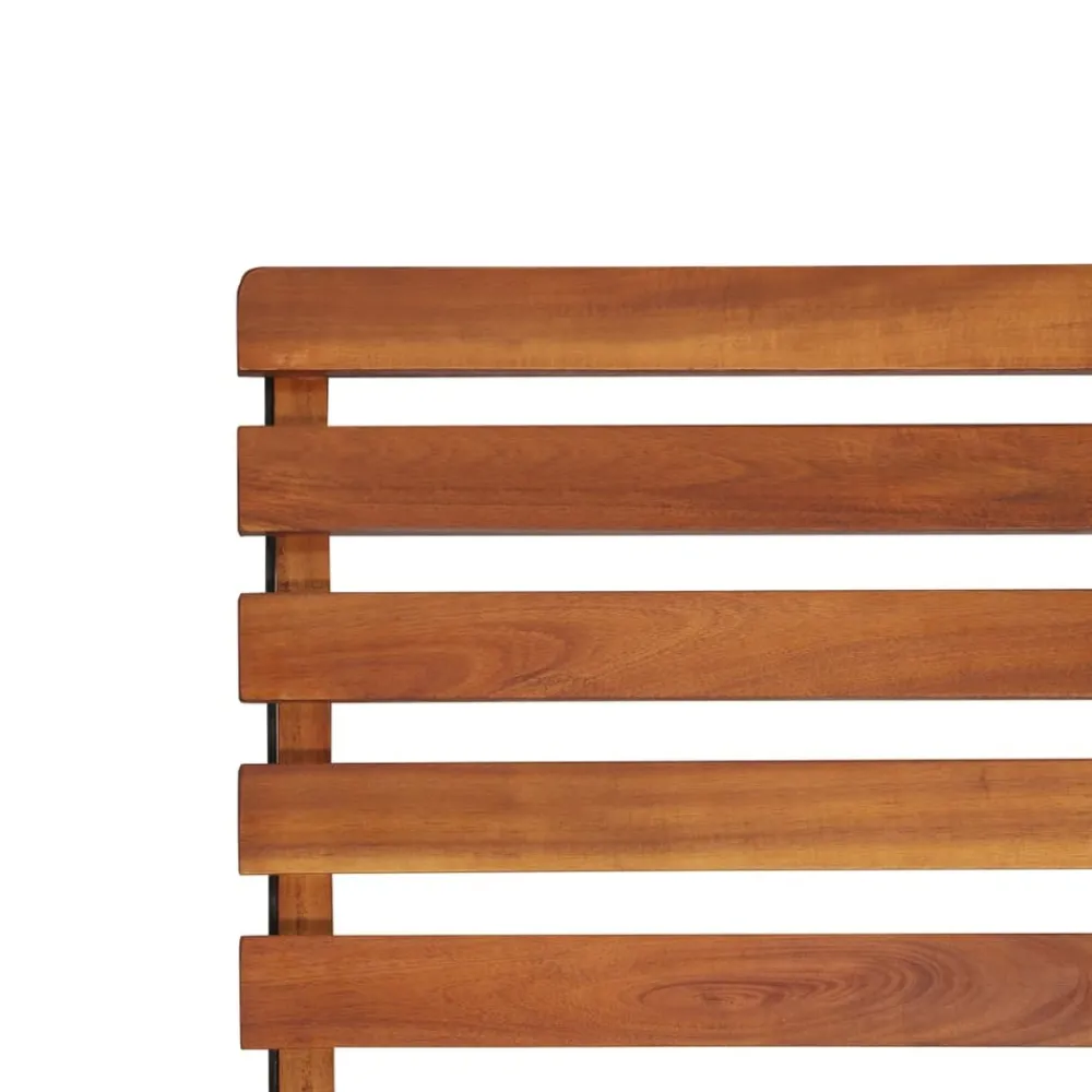 Maison Exclusive - Chaise de terrasse d'extérieur bois d'acacia solide Clearance