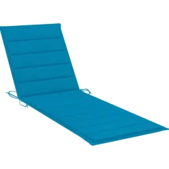 Maison Exclusive Bains De Soleil, Transats Et Hamacs | - Chaise longue de jardin 2 places avec coussins acacia solide