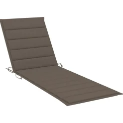 Maison Exclusive - Chaise longue double et coussins taupe bois de pin imprégné Outlet