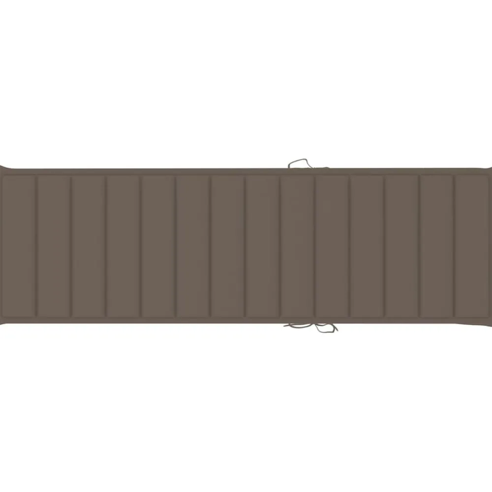 Maison Exclusive - Chaise longue double et coussins taupe bois de pin imprégné Outlet