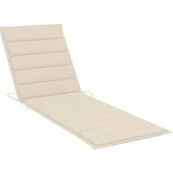 Maison Exclusive - Chaise longue de jardin 2 places avec coussins acacia solide Online