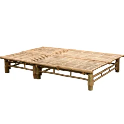 Maison Exclusive - Chaise longue pour 2 personnes avec coussins bambou New