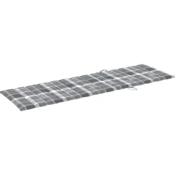 Maison Exclusive Bains De Soleil, Transats Et Hamacs | - Chaise longue de jardin avec coussin bois d'acacia solide