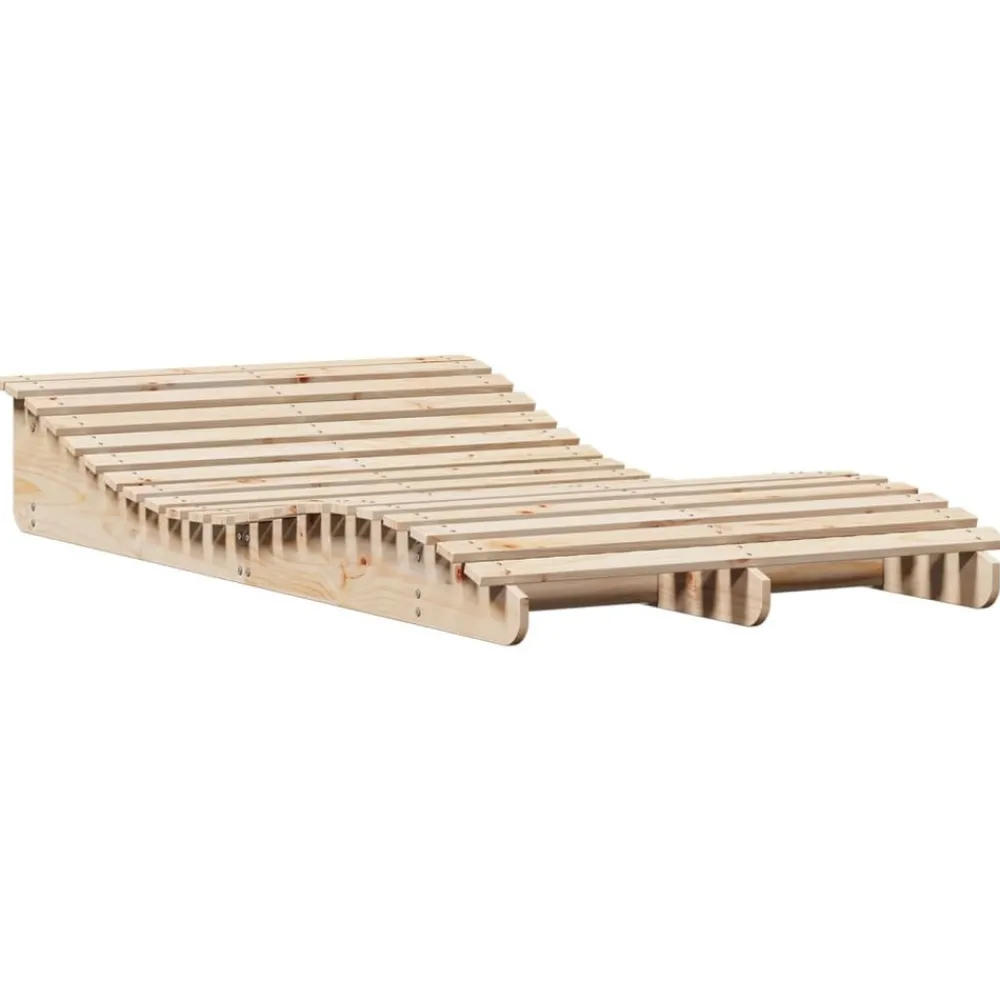 Maison Exclusive - Chaise longue 205x110x31,5 cm bois massif de pin Best