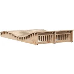 Maison Exclusive - Chaise longue 205x110x31,5 cm bois massif de pin Best