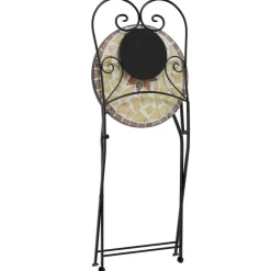 Maison Exclusive - Chaises de bistro pliables lot de 2 terre cuite blanc céramique Outlet
