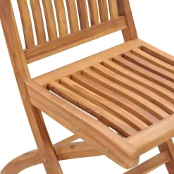Maison Exclusive - Chaises de jardin lot de 2 et coussins blanc crème teck massif Online