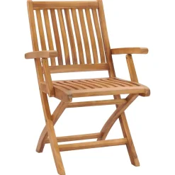 Maison Exclusive - Chaises de jardin lot de 2 avec coussins vert vif bois de teck Clearance