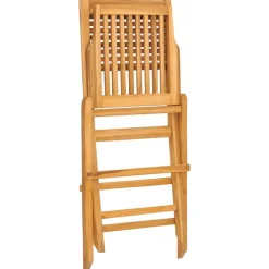 Maison Exclusive - Chaises de jardin pliantes lot de 2 47x62x90cm bois massif teck Online