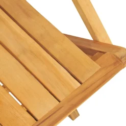 Maison Exclusive - Chaises de jardin pliantes lot de 8 55x61x90cm bois massif teck Outlet