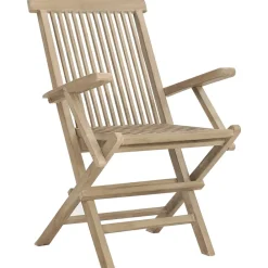 Maison Exclusive - Chaises de jardin pliantes lot de 6 gris 56x61x89 cm bois teck Discount