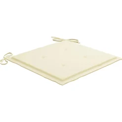 Maison Exclusive Tables Et Chaises De Jardin | - Chaises de jardin empilables avec coussins lot de 6 teck solide