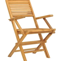 Maison Exclusive - Chaises de jardin pliantes lot de 8 55x62x90cm bois massif teck Clearance