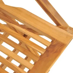 Maison Exclusive - Chaises de jardin pliantes lot de 2 55x62x90cm bois massif teck Discount