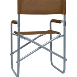 Maison Exclusive - Chaises de metteur en scène lot de 2 acier marron Discount