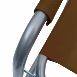 Maison Exclusive - Chaises de metteur en scène lot de 2 acier marron Discount