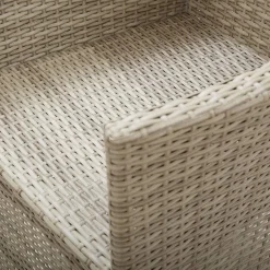 Maison Exclusive - Chaises inclinables lot de 2 et coussins résine tressée beige Online