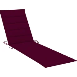 Maison Exclusive Bains De Soleil, Transats Et Hamacs | - Chaises longues lot de 2 avec table et coussin bois teck solide