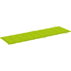 Maison Exclusive Bains De Soleil, Transats Et Hamacs | - Chaises longues lot de 2 avec table et coussins acacia solide
