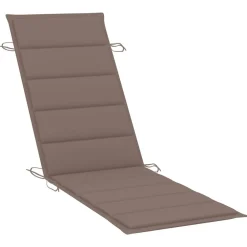 Maison Exclusive - Chaises longues lot de 2 avec coussins bois d'acacia solide Clearance
