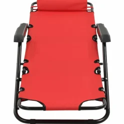 Maison Exclusive Bains De Soleil, Transats Et Hamacs | - Chaises longues lot de 2 avec table aluminium crème