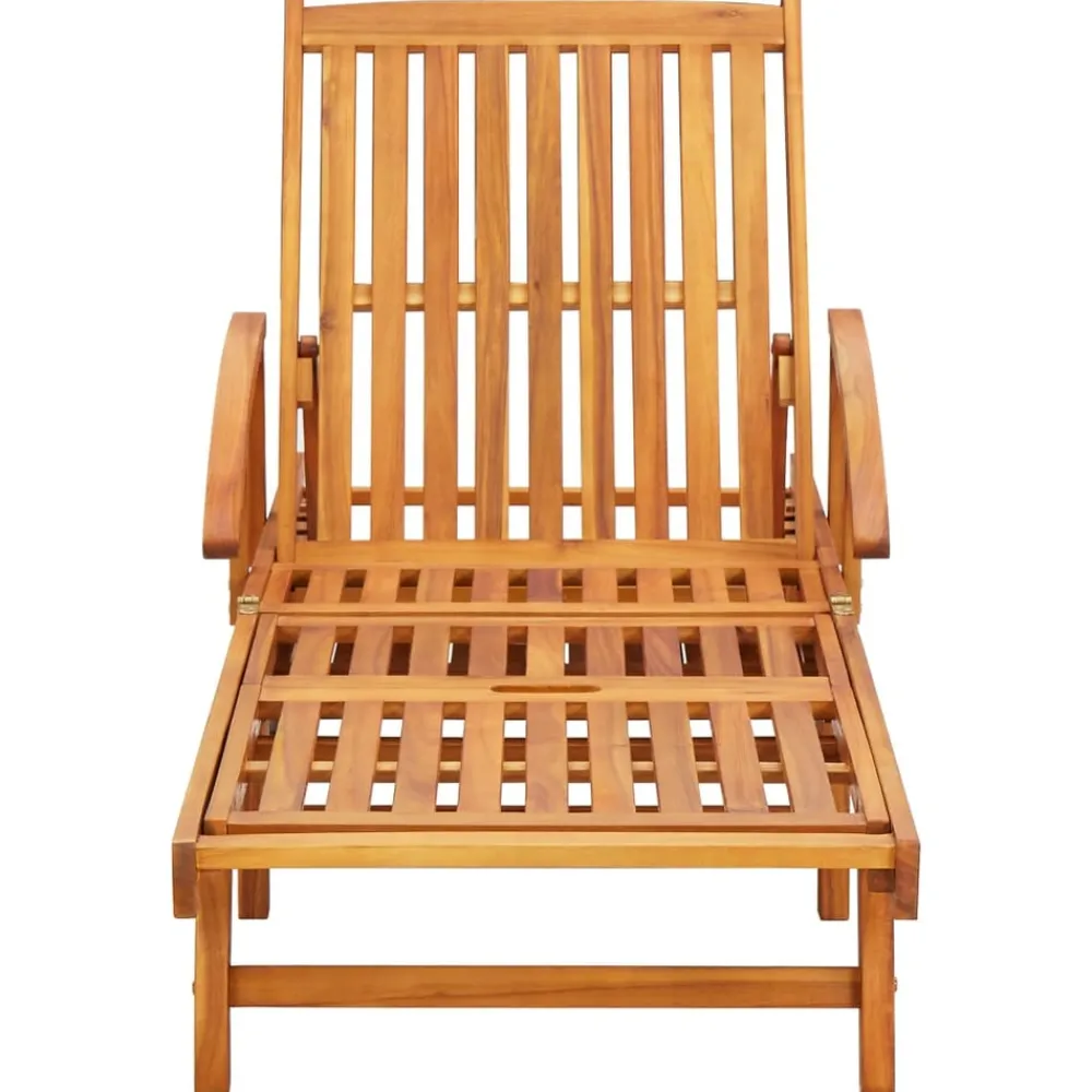 Maison Exclusive Bains De Soleil, Transats Et Hamacs | - Chaises longues lot de 2 et coussins gris clair résine tressée