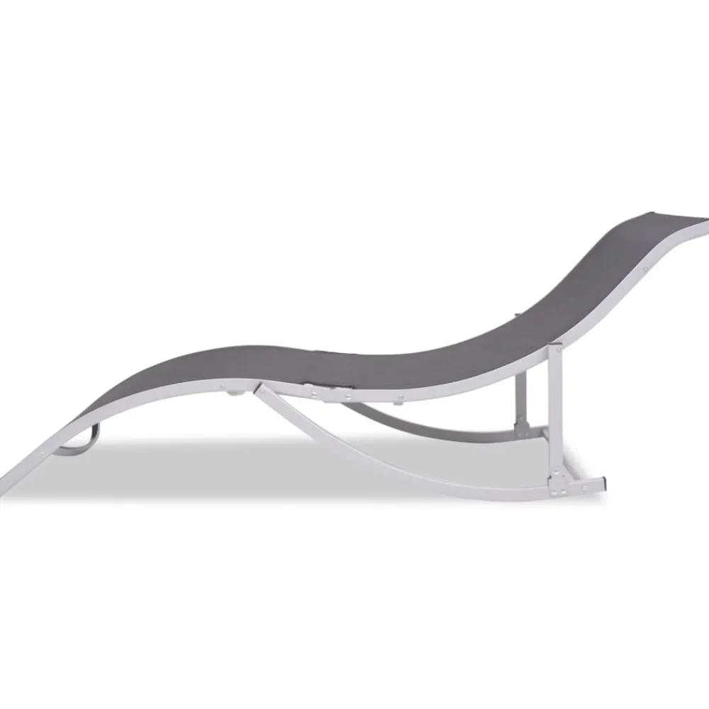 Maison Exclusive Bains De Soleil, Transats Et Hamacs | - Chaises longues lot de 2 205x60x31,5cm bois massif de pin