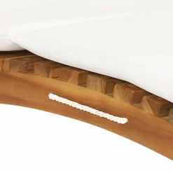Maison Exclusive - Chaises longues lot de 2 avec coussins bois massif de teck Sale