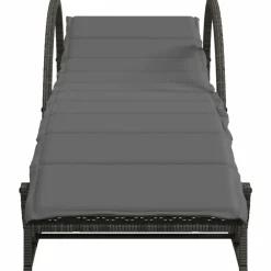 Maison Exclusive - Chaises longues lot de 2 avec table gris résine tressée Online