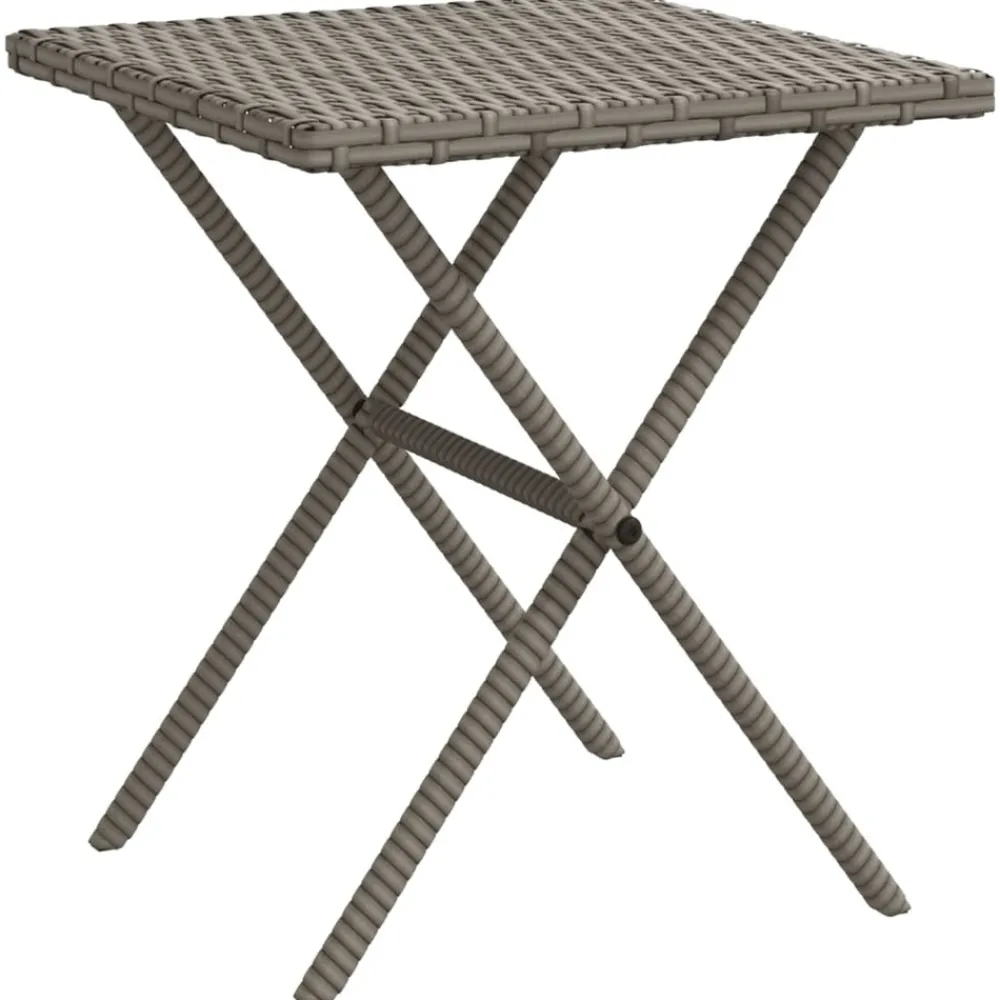 Maison Exclusive - Chaises longues lot de 2 avec table gris résine tressée Online