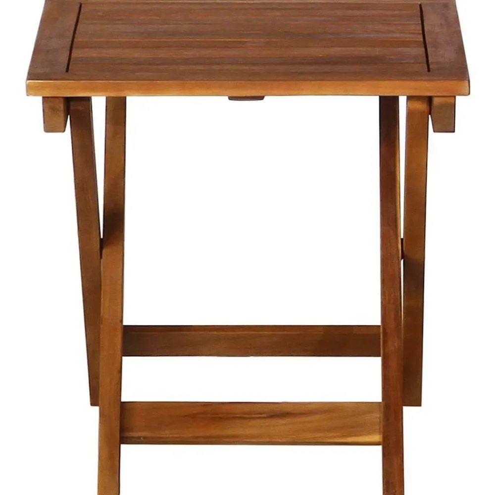 Maison Exclusive - Chaises longues lot de 2 avec table et coussins acacia solide Sale