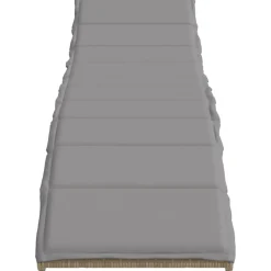 Maison Exclusive Bains De Soleil, Transats Et Hamacs | - Chaises longues lot de 2 avec table beige résine tressée