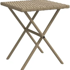 Maison Exclusive Bains De Soleil, Transats Et Hamacs | - Chaises longues lot de 2 avec table beige résine tressée