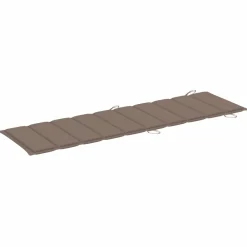 Maison Exclusive - Chaises longues lot de 2 avec table et coussins acacia solide Discount