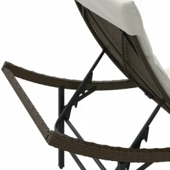 Maison Exclusive Bains De Soleil, Transats Et Hamacs | - Chaises longues lot de 2 avec coussins marron résine tressée