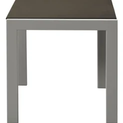 Maison Exclusive - Chaises longues lot de 2 avec table acier et textilène noir Online
