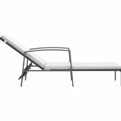 Maison Exclusive Bains De Soleil, Transats Et Hamacs | - Chaises longues lot de 2 avec table résine tressée noir