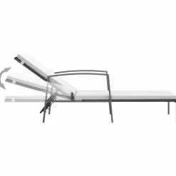 Maison Exclusive Bains De Soleil, Transats Et Hamacs | - Chaises longues lot de 2 avec table résine tressée noir