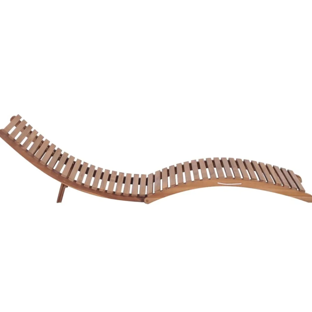 Maison Exclusive - Chaises longues pliables lot de 2 bois de teck solide Sale