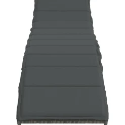 Maison Exclusive Bains De Soleil, Transats Et Hamacs | - Chaises longues lot de 2 avec table gris résine tressée