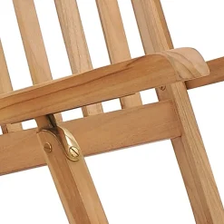 Maison Exclusive - Chaises longues de jardin et repose-pied et table bois de teck Sale