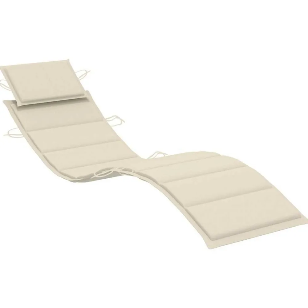 Maison Exclusive - Chaises longues lot de 2 avec coussins bois d'acacia solide Online
