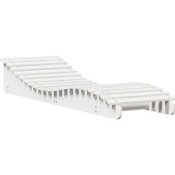 Maison Exclusive Bains De Soleil, Transats Et Hamacs | - Chaises longues lot de 2 blanc 205x60x31,5cm bois massif de pin