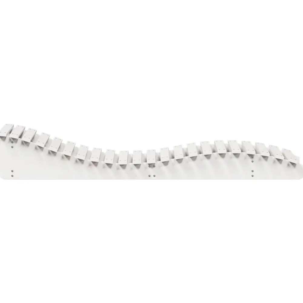 Maison Exclusive Bains De Soleil, Transats Et Hamacs | - Chaises longues lot de 2 blanc 205x60x31,5cm bois massif de pin