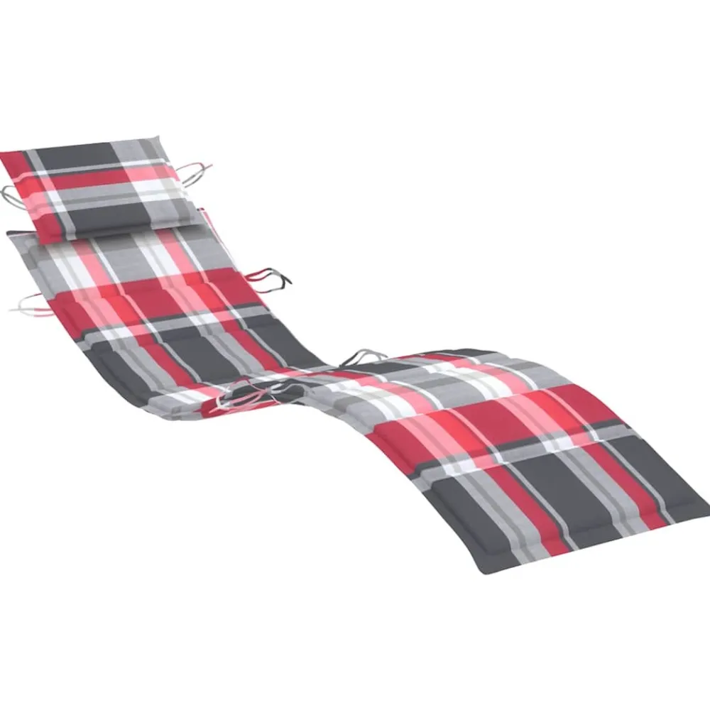 Maison Exclusive Bains De Soleil, Transats Et Hamacs | - Chaises longues lot de 2 avec table et coussins acacia solide