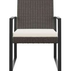 Maison Exclusive - Chaises à manger de jardin lot de 2 noir rotin pp Best