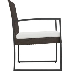Maison Exclusive - Chaises à manger de jardin lot de 2 noir rotin pp Best