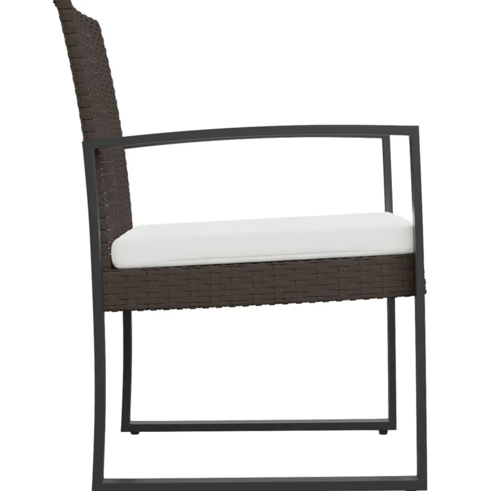 Maison Exclusive - Chaises à manger de jardin lot de 2 noir rotin pp Best