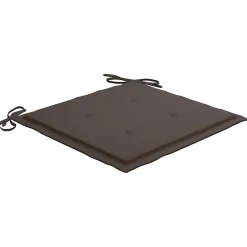 Maison Exclusive - Chaises pliables de jardin avec coussins lot de 4 teck solide Sale