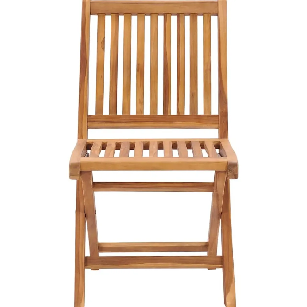 Maison Exclusive - Chaises pliables de jardin avec coussins lot de 6 bois de teck New